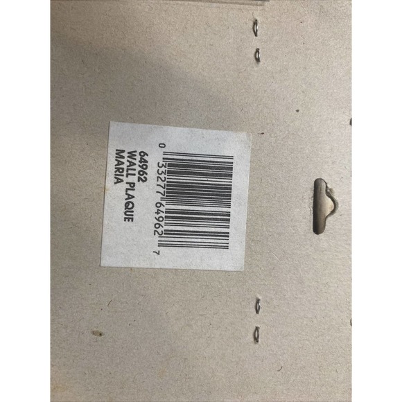 VINTAGE/RETRO MARIA RAINBOW&SUN NEW DEAD STOCK CERAMIC DOOR NAME PLAQUE 1984!! - Picture 12 of 12